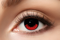 3 Monatslinsen Red & Black Manga