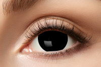 Mini-Sclera 6 Monatskontaktlinsen Black Eye