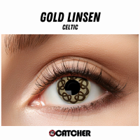 12 Monatskontaktlinsen Gold Celtic