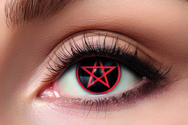 12 Monatslinse Red Pentagram